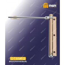 Доводчик двери MSM пружинный DT85KG Коричневый (BR)