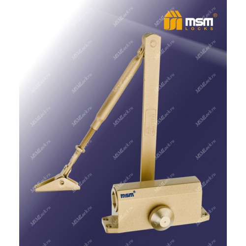 Доводчик MSM D50KG Золотой (GP)
