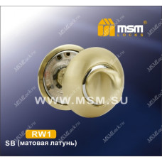 Накладка-фиксатор RW1 Матовая латунь1 (SB1)