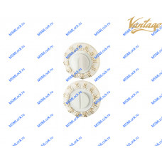 Фиксатор поворотный Vantage BK10WG белый / золото