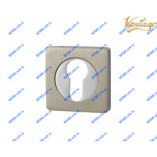 Накладка под цилиндр Vantage ET02D матовый никель