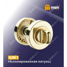 Накладка-фиксатор NW1 Полированная латунь (PB)