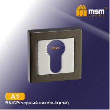 Накладка-фиксатор A1 Черный Никель / Хром (BN/CP)