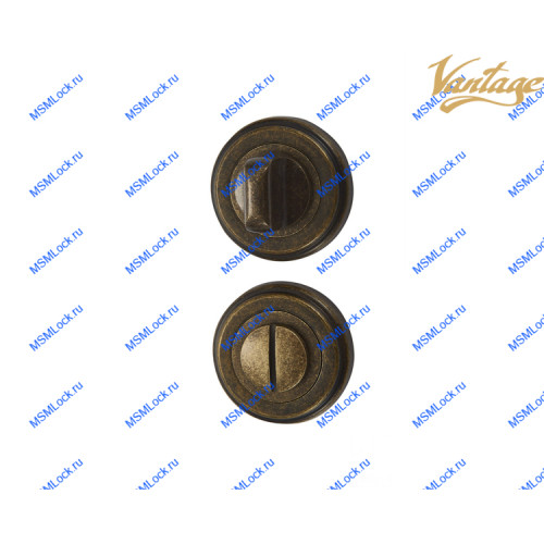 Фиксатор поворотный Vantage BK03BR состаренная бронза