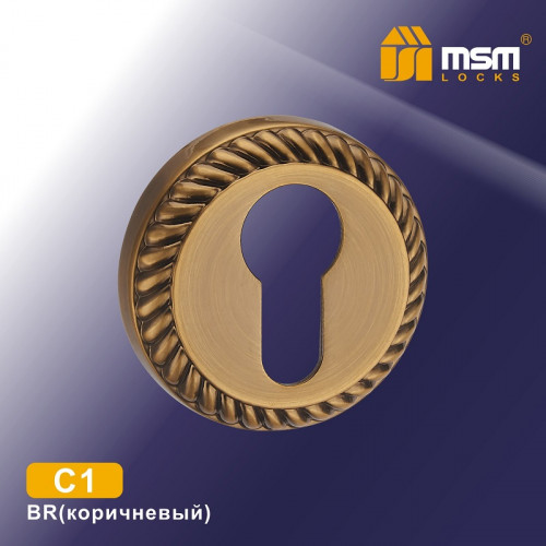 Накладка под цилиндр MSM C1 BR