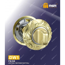 Накладка фиксатор DW1 Полированная латунь (PB/SB)