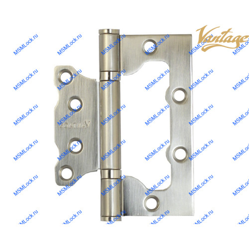 Петля Vantage 2BB 100x75x2,5 mm SN матовый никель (без врезки)