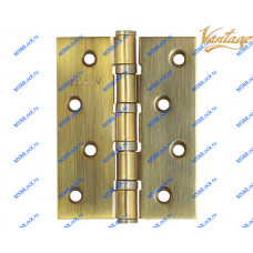 Петля Vantage 4BB 100x75x2,5 mm AB бронза (универсальная)