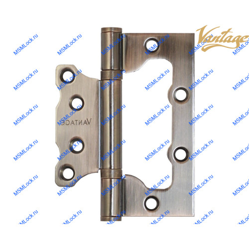 Петля Vantage 2BB 100x75x2,5 mm AC медь (без врезки)