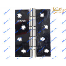 Петля Vantage 4BB 100x75x2,5 mm CP полированный хром (универсальная)