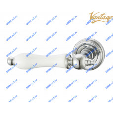 V30CP/HR Ручка Vantage полированный хром / белая керамика