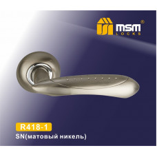 Ручка MSM R418-1 матовый никель sn Ручка MSM R418-1 матовый никель sn
