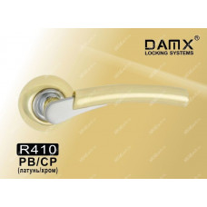 Ручка MSM DAMX R410 Полированная латунь / Хром (PB/CP)