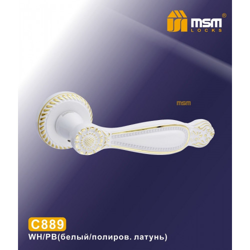 Ручка MSM C889 WH/PB
