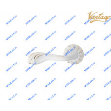 V65WG Ручка Vantage белый с золотом