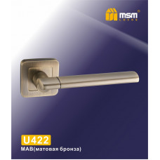 Ручка MSM U422 матовыя бронза MAB
