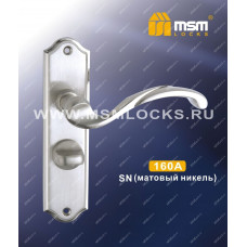 Ручка на планке MSM 160 A Матовый никель (SN)