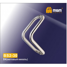 Ручка скоба BS2-30 матовый никель sn Ручка скоба BS2-30 матовый никель sn