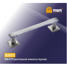 Ручка скоба B801 SN/CP Ручка скоба B801 SN/CP