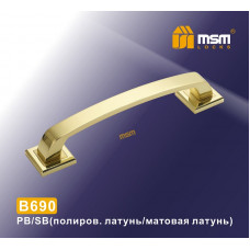 Ручка скоба B690 PB/SB