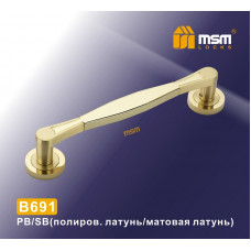 Ручка скоба B691 PB/SB