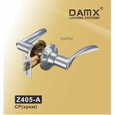 Ручка DAMX защелка (фалевая) Z405 хром cp Сантехническая (A)