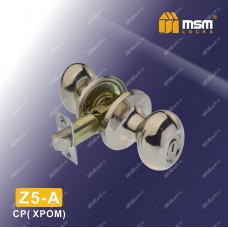 Ручка MSM защелка (шариковая) Z5 Хром (CP) Сантехническая (A)