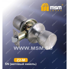 Ручки MSM защелка Z2-M SN Межкомнатная (M)