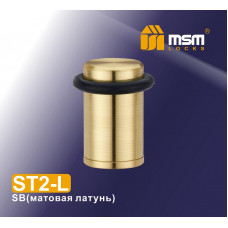 Упор дверной напольный (настенный) ST2-L матовое золото