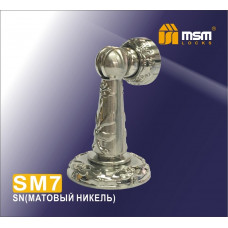 Дверной магнитный стопор SM7 никель