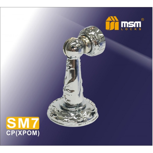 Дверной магнитный упор SM7 хром