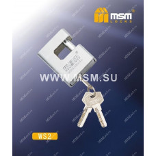 Навесной замок MSM WS2 размер 70 Навесной замок MSM WS2 размер 70