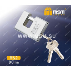 Навесной замок MSM WS2 размер 90 Навесной замок MSM WS2 размер 90