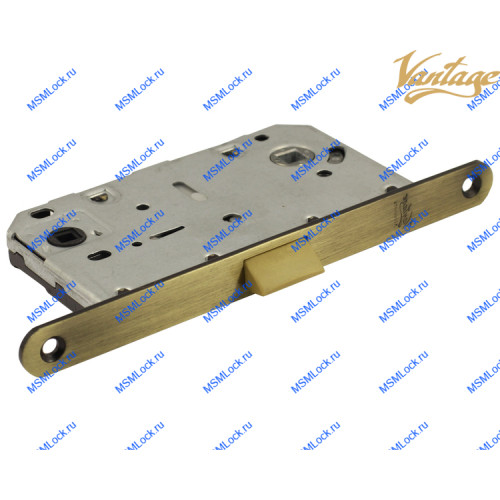Дверной замок Vantage P96 AB бронза (под фиксатор)