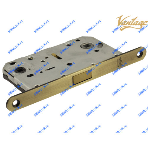 Дверной замок Vantage MC96 AB бронза (магнитная, под фиксатор)
