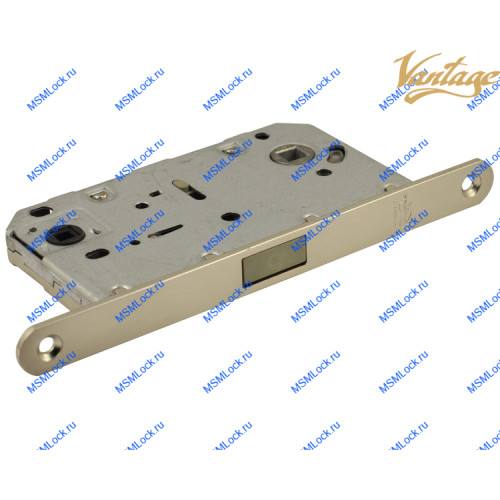 Дверной замок Vantage MC96 SN матовый никель (магнитная, под фиксатор)