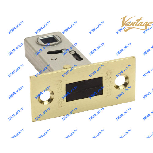 Защелка межкомнатная Vantage LM50 SB матовое золото