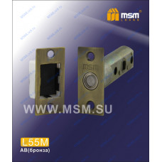 Дверной замок MSM L55M Бронза (AB)